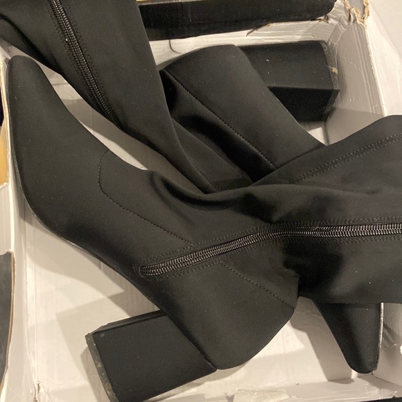 Missguided mid heel over the knee boots - Picture 4 of 9